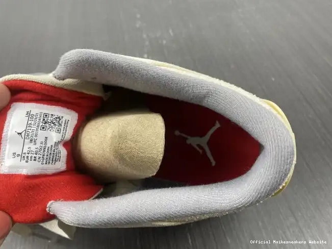 Official Maikesneakers Muslin 3 Air Jordan Retro DH7139-100 0419